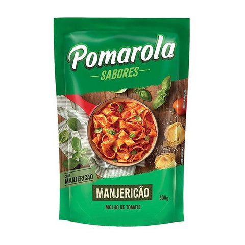 Molho De Tomate Manjericão Pomarola Sachê 300g