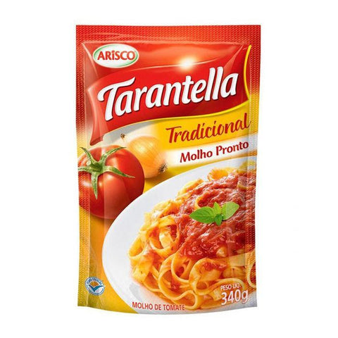 Molho De Tomate Tradicional Tarantella Arisco Sache 340g