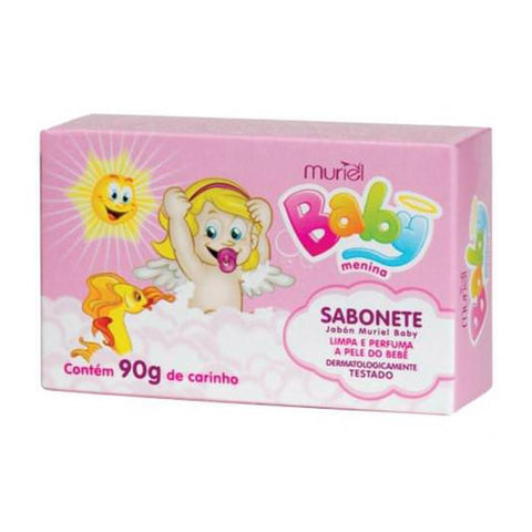 Sabonete Barra Baby Menina Muriel 90g